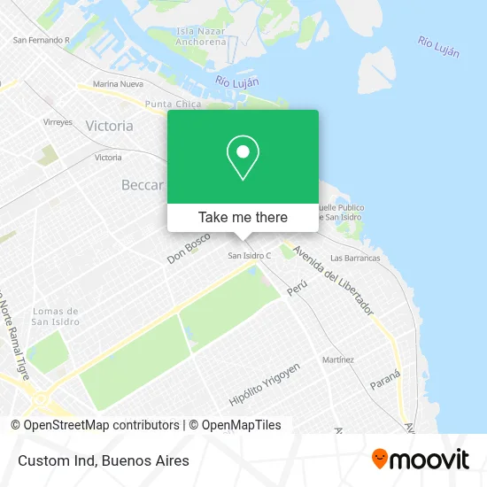 Custom Ind map