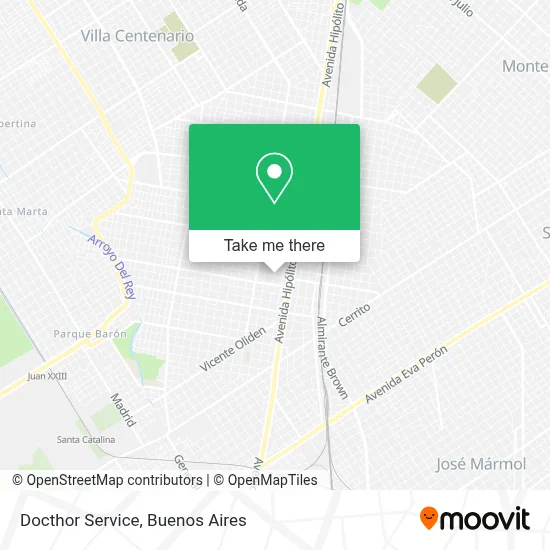 Docthor Service map