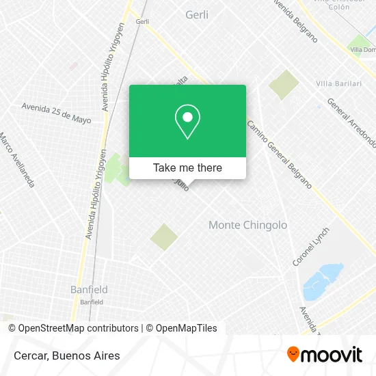 Cercar map