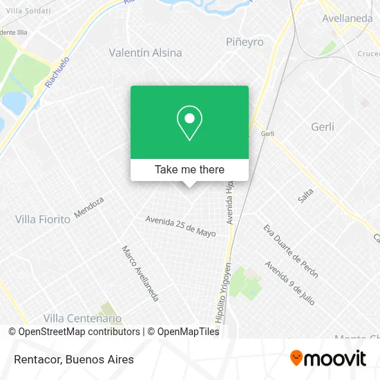 Rentacor map