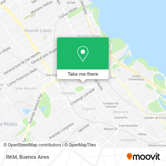 Rkm map