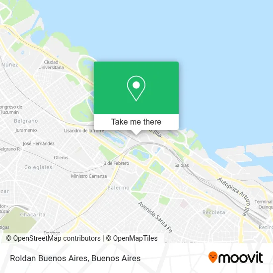 Roldan Buenos Aires map