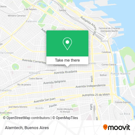 Alamtech map