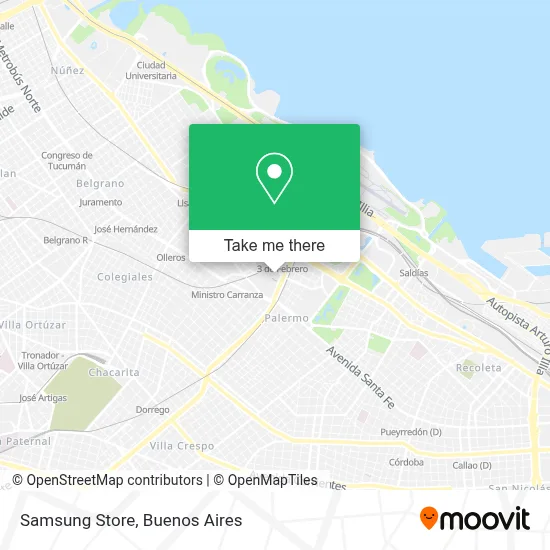Samsung Store map