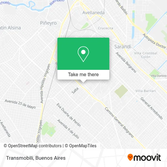 Transmobili map