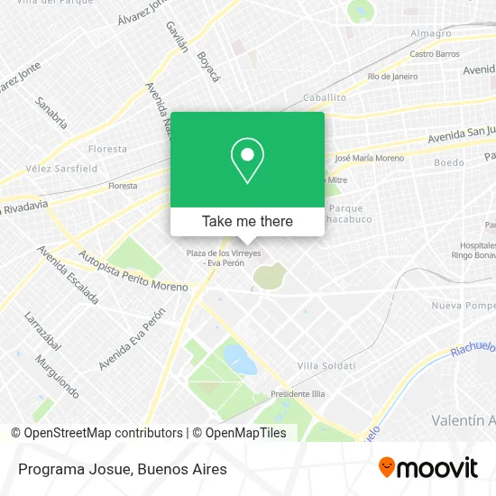 Programa Josue map
