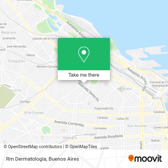 Rm Dermatología map