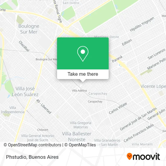 Phstudio map