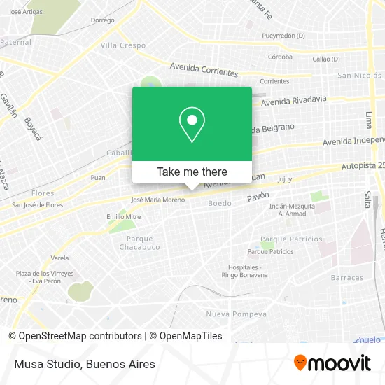 Musa Studio map
