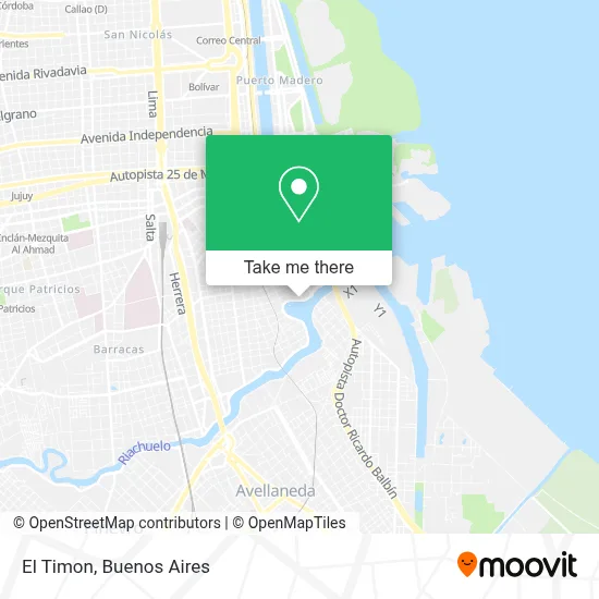 El Timon map