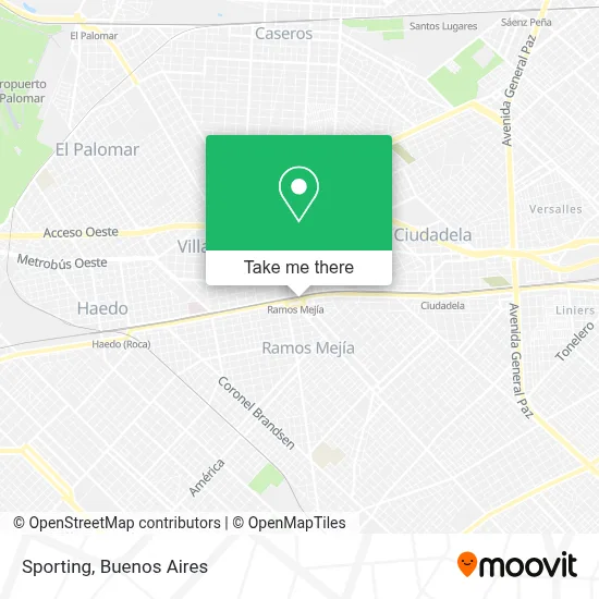 Sporting map