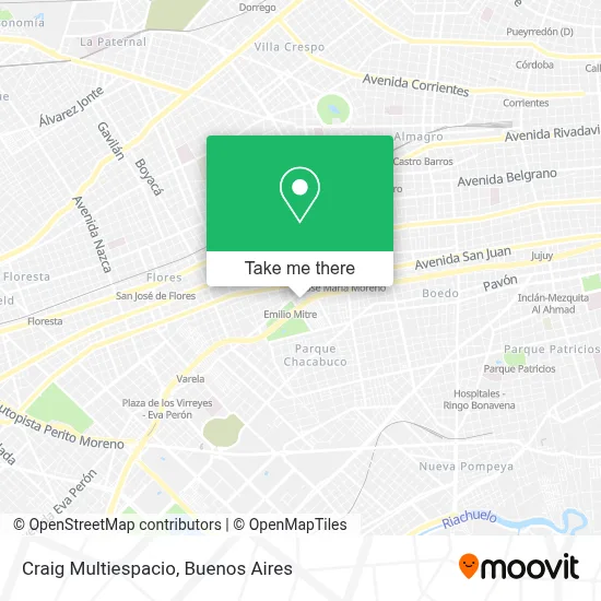 Craig Multiespacio map