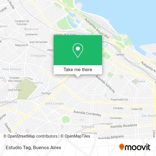 Estudio Tag map