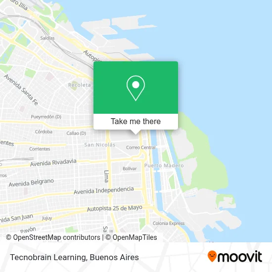 Tecnobrain Learning map