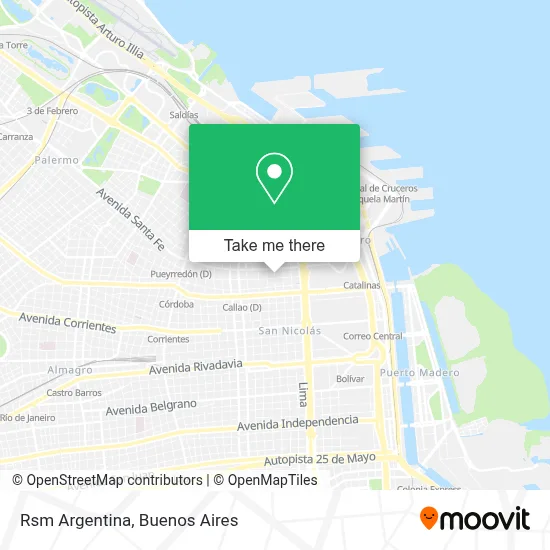 Rsm Argentina map
