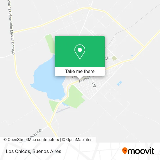 Los Chicos map