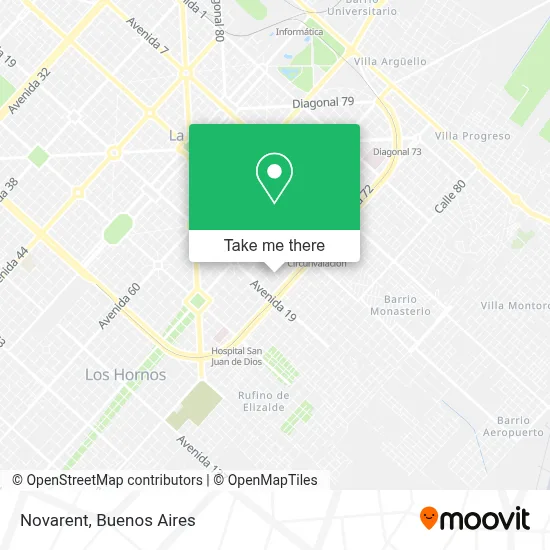Novarent map