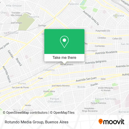 Rotundo Media Group map