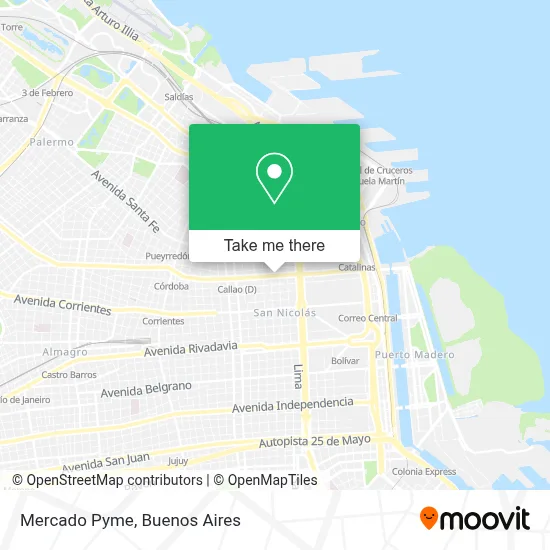 Mercado Pyme map
