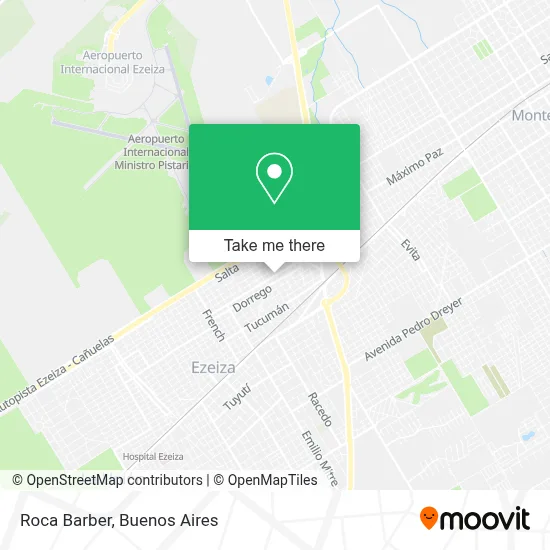 Roca Barber map