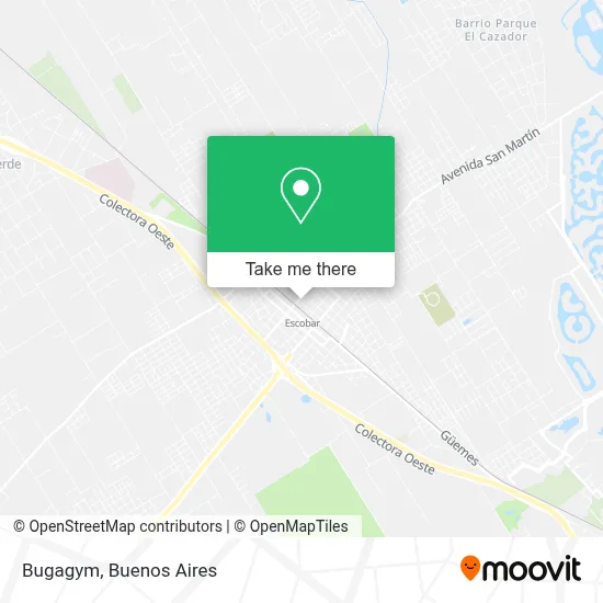 Bugagym map