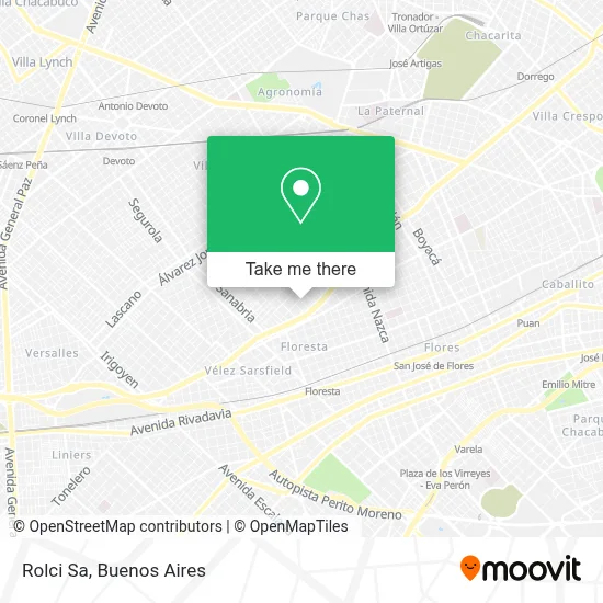Rolci Sa map