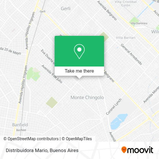 Distribuidora Mario map