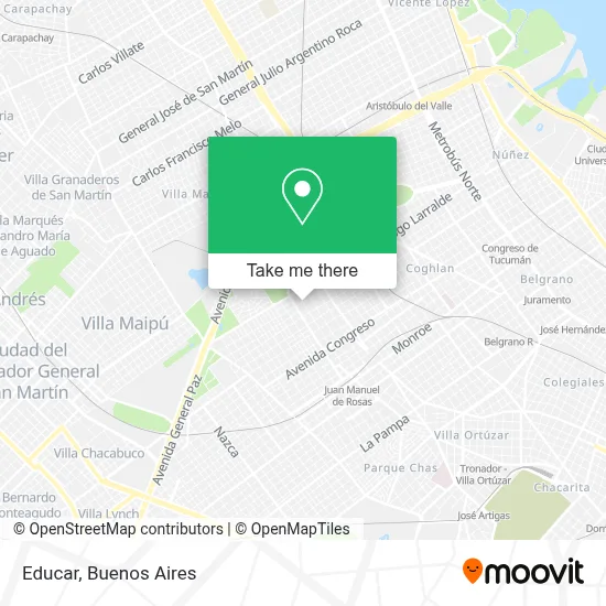 Educar map