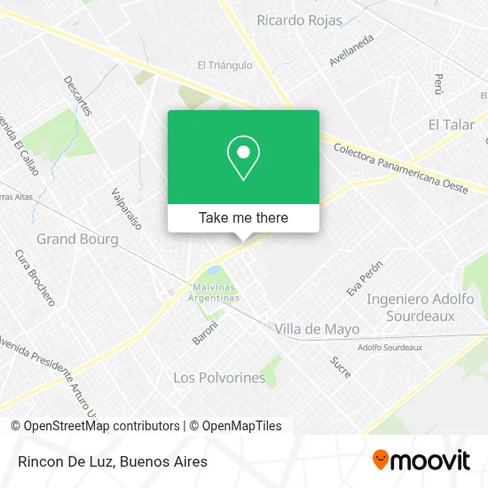 Rincon De Luz map