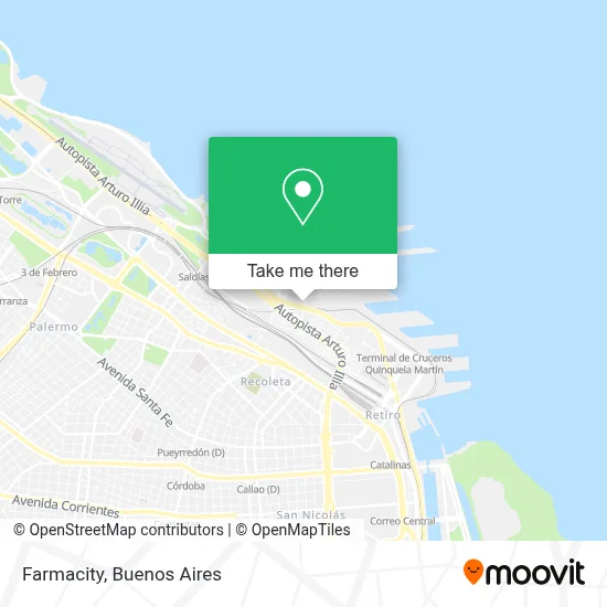 Farmacity map
