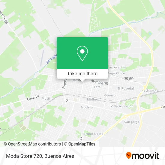 Moda Store 720 map