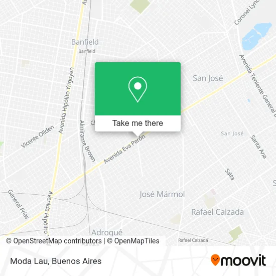 Moda Lau map