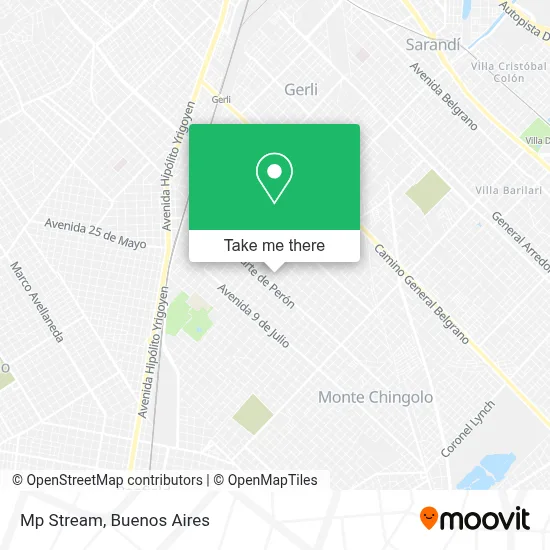 Mp Stream map