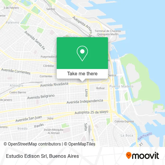 Estudio Edison Srl map
