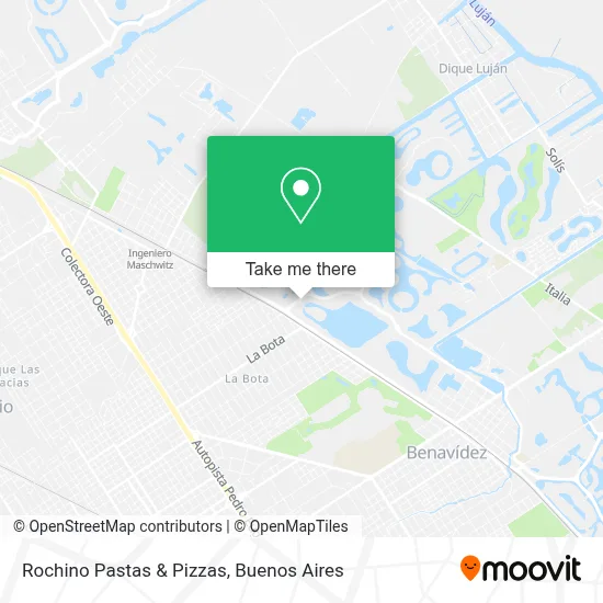Rochino Pastas & Pizzas map