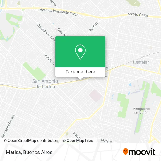 Matisa map