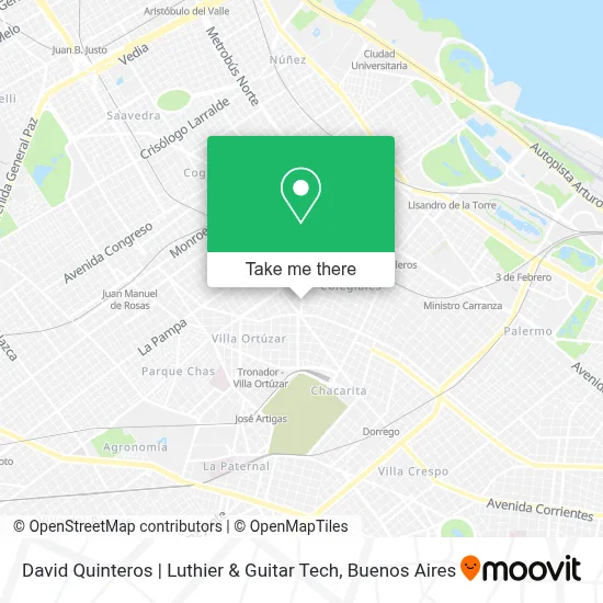 David Quinteros | Luthier & Guitar Tech map