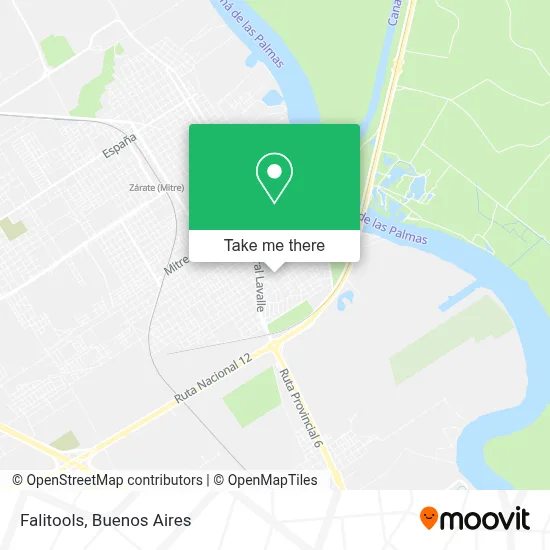 Falitools map