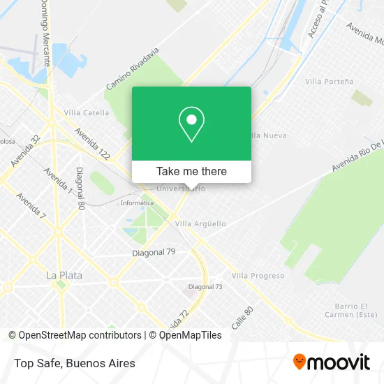 Top Safe map