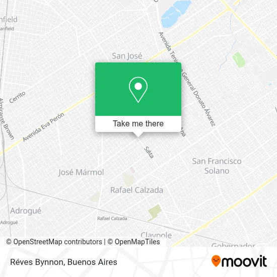Réves Bynnon map