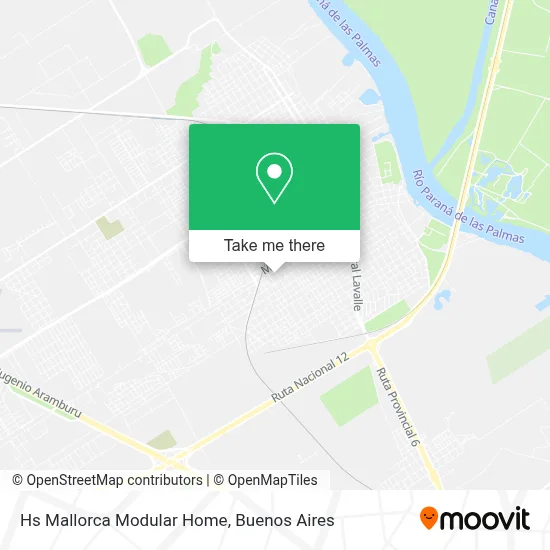 Hs Mallorca Modular Home map