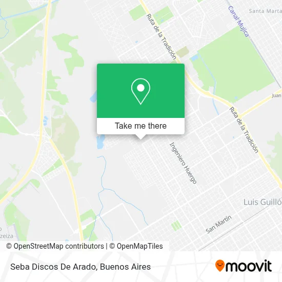 Seba Discos De Arado map