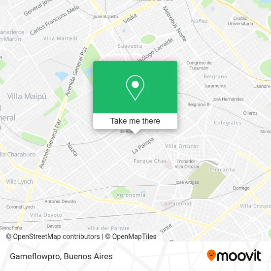 Gameflowpro map