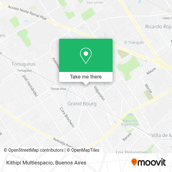 Kithipi Multiespacio map