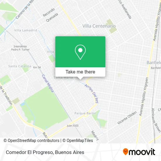 Comedor El Progreso map