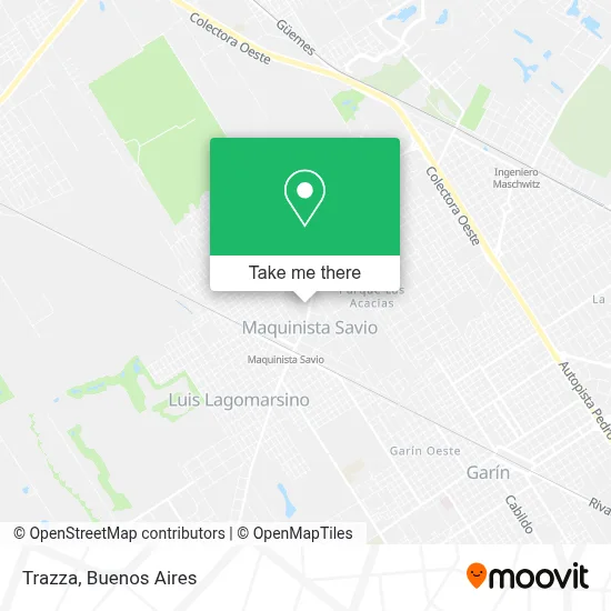 Trazza map
