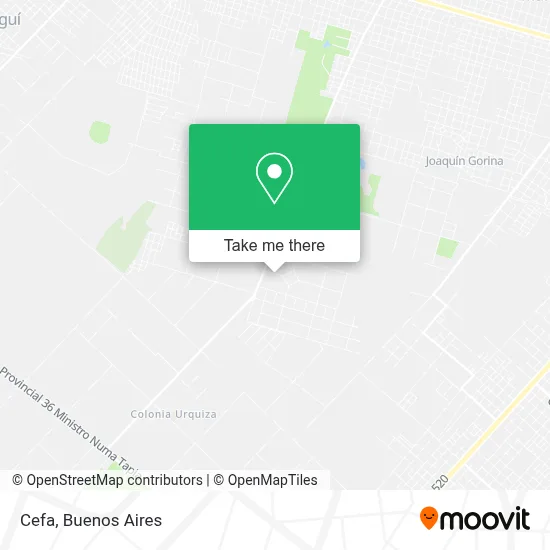 Cefa map