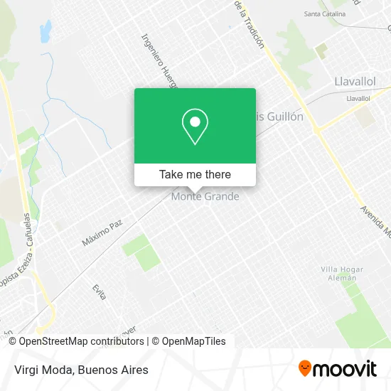 Virgi Moda map