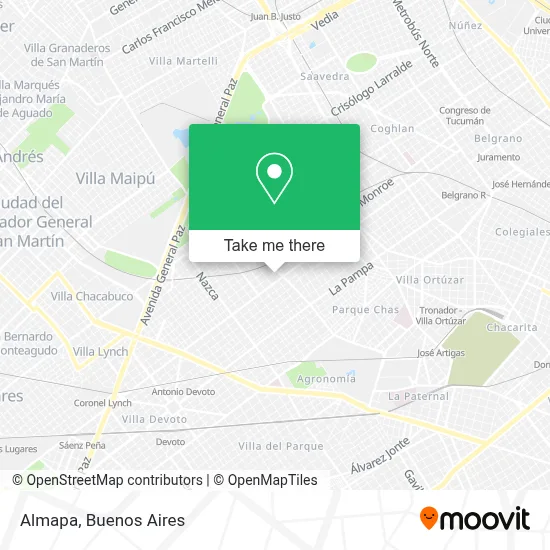 Almapa map