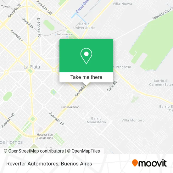 Reverter Automotores map